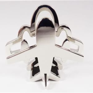 AIRCRAFT METAL AIRPLANE PILOT BUSINESS CARD HOLDER